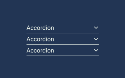 Accordion Web Design