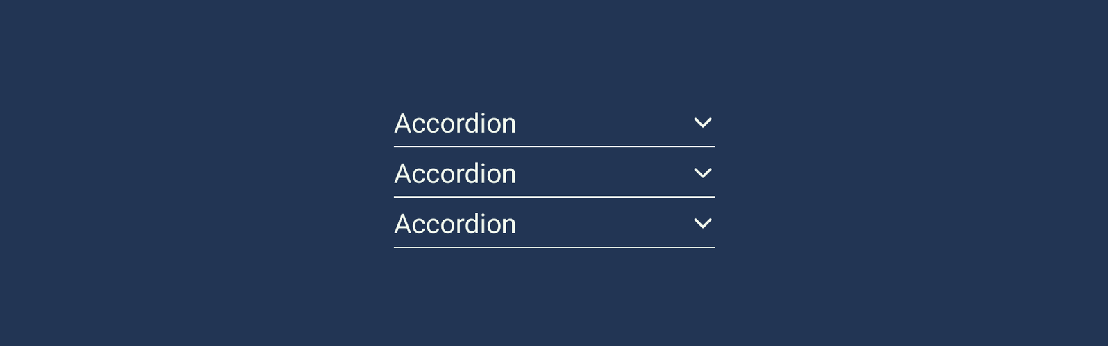 Accordion Web Design