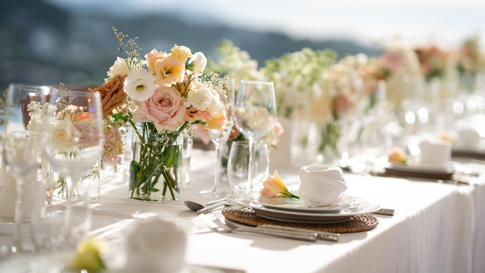 centerpieces at wedding receptions nyt