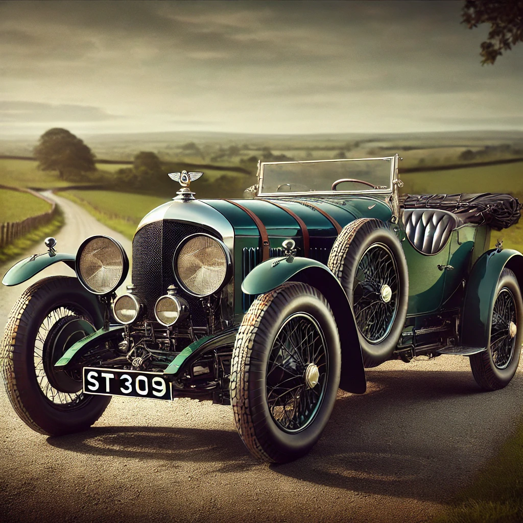 1927 bentley 4 1/2 litre vanden plas chassis no st3009