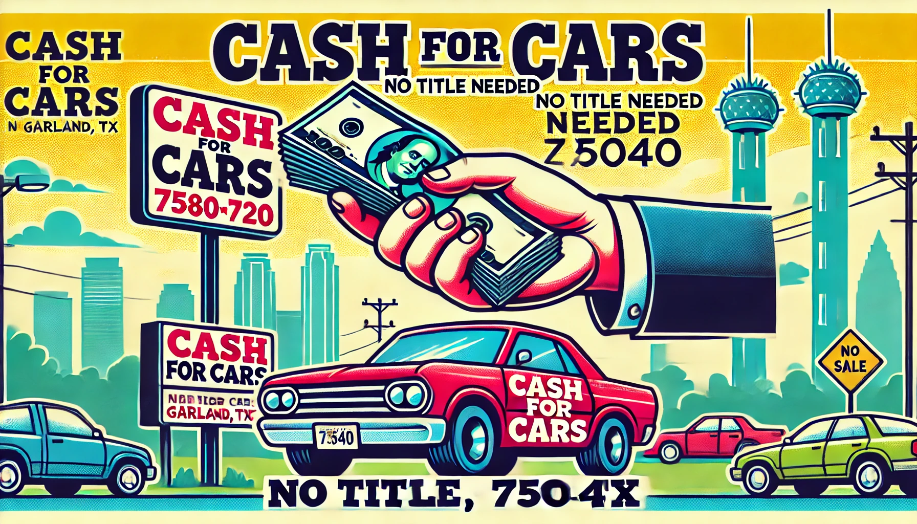 cash for cars no title text garland tx 75040