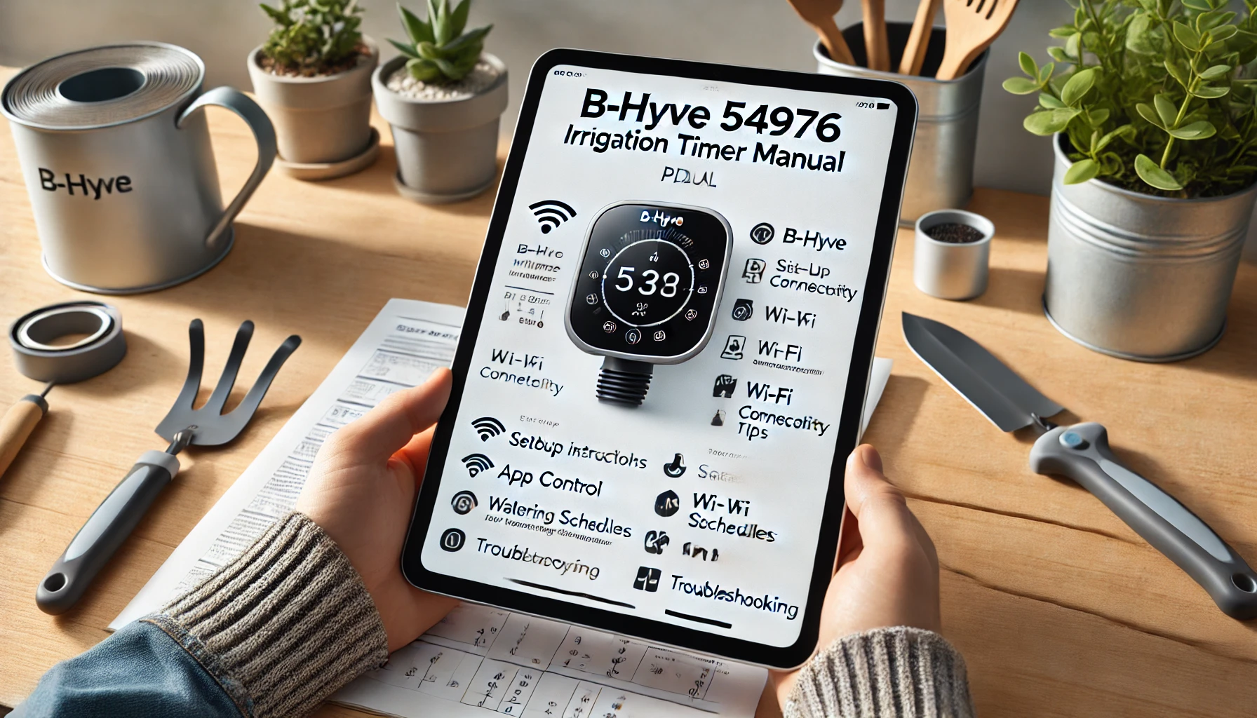 b-hyve 54976 manual pdf